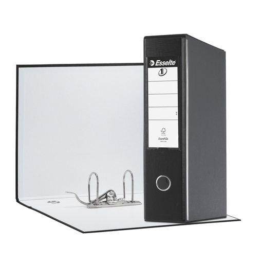 [D50912] Registratore EUROFILE G55 nero dorso 8cm f.to protocollo ESSELTE