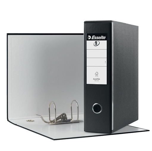 [D50953] Registratore EUROFILE G53 nero dorso 8cm f.to commerciale ESSELTE