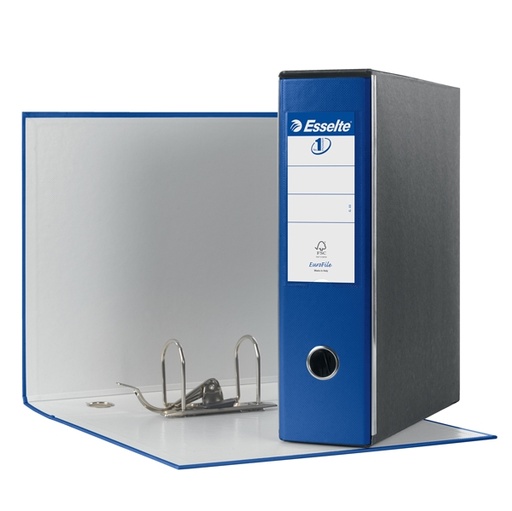 [D50956] Registratore EUROFILE G53 blu dorso 8cm f.to commerciale ESSELTE