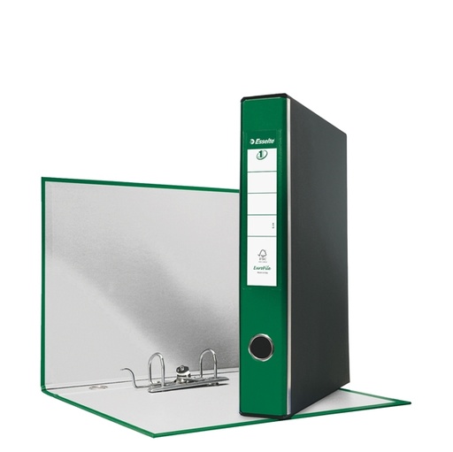 [D50960] Registratore EUROFILE G54 verde dorso 5cm f.to protocollo ESSELTE