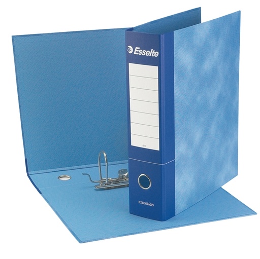 [D50965] Registratore ESSENTIALS G73 blu dorso 8cm f.to commerciale ESSELTE