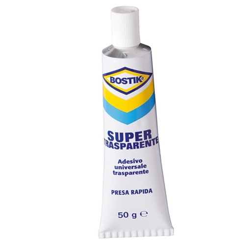 [D50994] ADESIVO UNIVERSALE SUPER TRASPARENTE 50GR BOSTIK