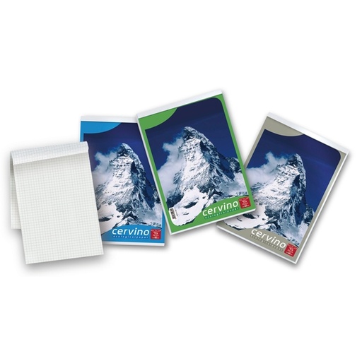 [D51027] BLOCCO CERVINO f.to A5 (15x21cm) 5MM 50FG 50GR PIGNA