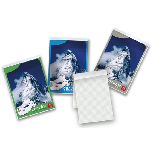[D51028] BLOCCO CERVINO f.to A4 (21x29.7cm) 5MM 50FG 50GR PIGNA