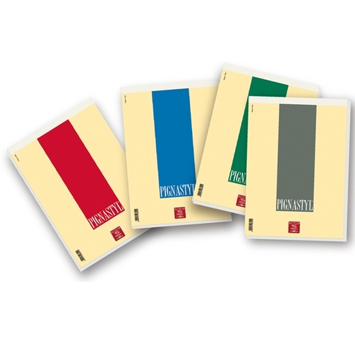 [D51041] BLOCCO PIGNASTYL 210X297MM 1RIGO 70FG 80GR A4 PIGNA