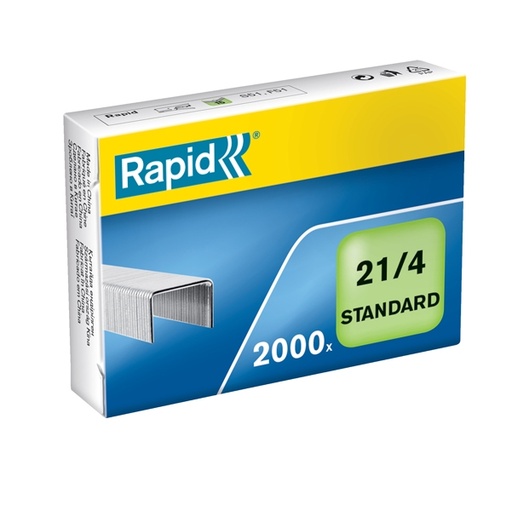 [D51192] Scatola 2000 punti STANDARD RAPID 21/4 (6/4)