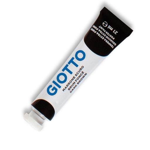 [D51228] TEMPERA GIOTTO TUBO 7 (21ML) MARRONE 23