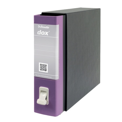 [D51250] Registratore Dox 2 lilla 8cm f.to protocollo Esselte