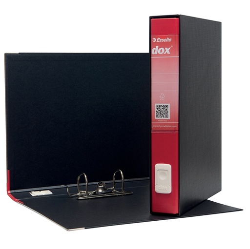 [D51259] Registratore Dox 5 rosso dorso 5cm f.to protocollo Esselte