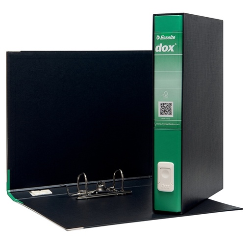 [D51260] Registratore Dox 5 verde dorso 5cm f.to protocollo Esselte