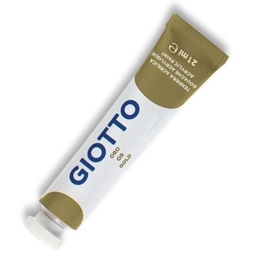 [D51272] TEMPERA ACRILICA GIOTTO TUBO 21ML ORO