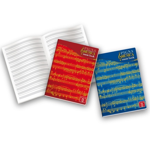 [D51332] MAXIQUADERNO MUSICA 21X29,7CM 32FG 100GR 12 PENTAGRAMMI