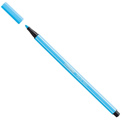 [D51869] PENNARELLO STABILO PEN 68/031 BLU FLUO