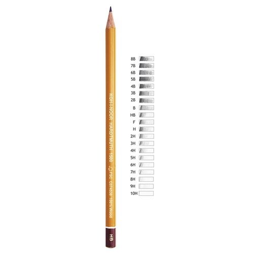 [D51882] SCATOLA 12 MATITE H1500 7H KOH.I.NOOR
