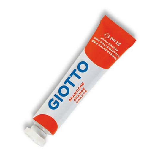 [D51887] TEMPERA GIOTTO TUBO 7 (21ML) ARANCIONE 05