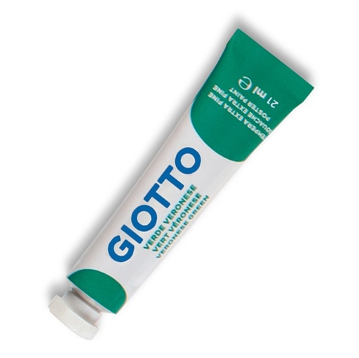 [D51891] TEMPERA GIOTTO TUBO 7 (21ML) VERDE VERONESE 13