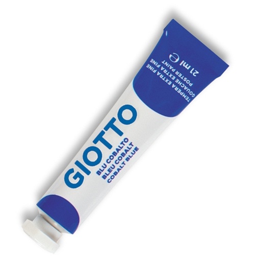 [D51892] TEMPERA GIOTTO TUBO 7 (21ML) BLU COBALTO 16