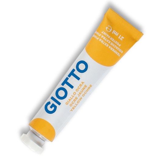 [D51895] TEMPERA GIOTTO TUBO 7 (21ML) GIALLO OCRA 21