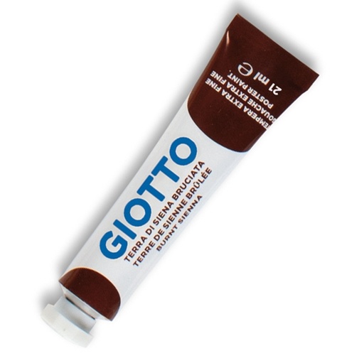 [D51896] TEMPERA GIOTTO TUBO 7 (21ML) TERRA DI SIENA BRUCIATA 22