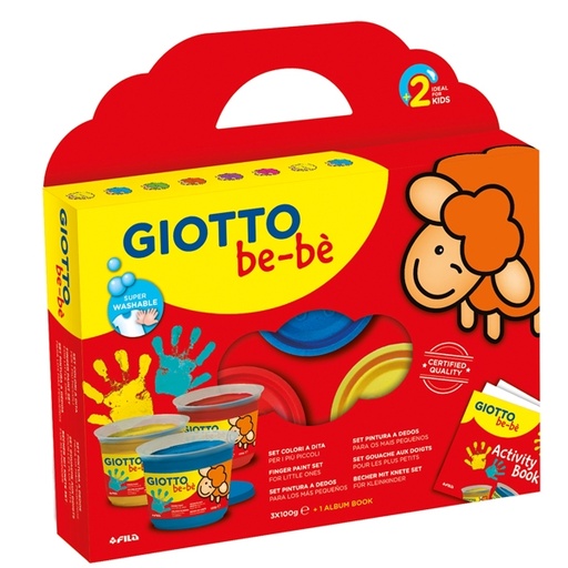 [D52736] SUPERCOLORI A DITA GIOTTO BE-BE'