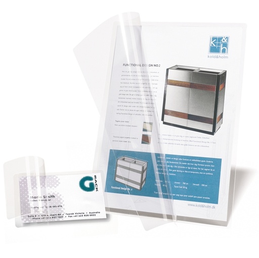 [D53044] 10 POUCHES A FREDDO SELF LAMINATING PPL 160x222MM A5 - 11042 3L
