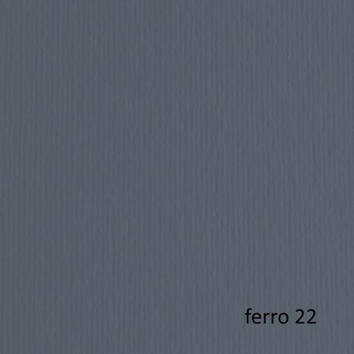[D53275] CARTONCINO 50X70 220GR FERRO 122 FABRIANO ELLE ERRE - BLISTER 20FG
