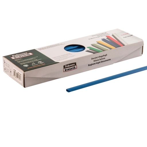 [D53401] SCATOLA 50 DORSETTI 8MM BLU TONDO