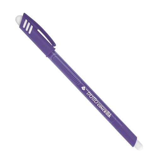 [D53464] Penna sfera cancellabile CANCELLIK 1,0mm viola TRATTO