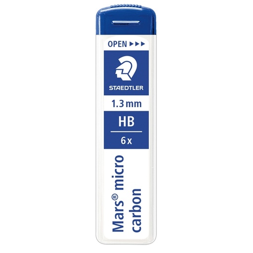 [D53468] Astuccio 6 mine 1.3mm MARS(R)MICRO 250 13-HB STAEDTLER