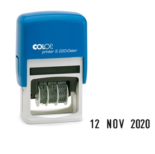 [D53488] Timbro datario S220 4mm autoinchiostrante COLOP