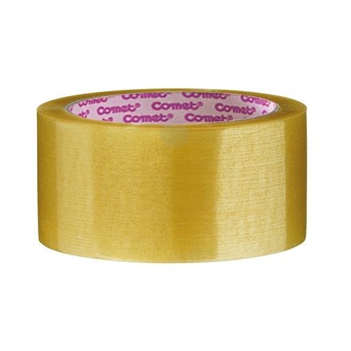 [D53728] NASTRO ADESIVO 66MTX50MM TRASPARENTE PP 530 COMET
