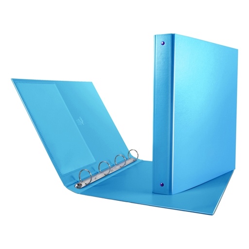 [D53789] Raccoglitore Nettuno 30 A4 4R azzurro Sei Rota