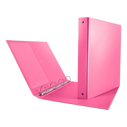 [D53796] Raccoglitore Nettuno 30 A4 4R rosa Sei Rota
