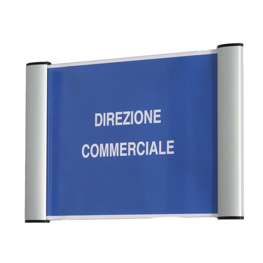 [D53825] PORTA TARGA A4 - 21X30CM APPENDIBILE WALL SIGN