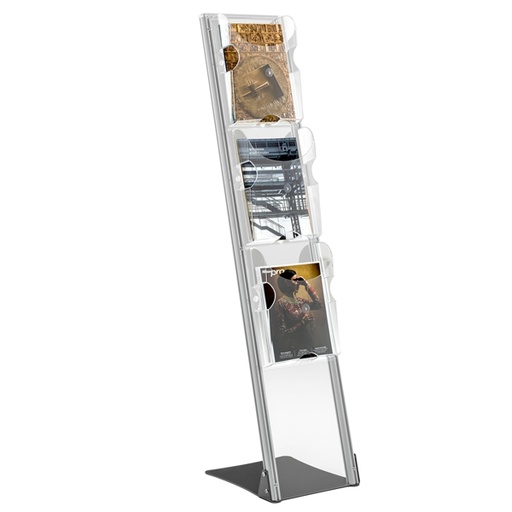 [D53840] Portadepliant da terra con 3 tasche A4 Vision Ice VS03