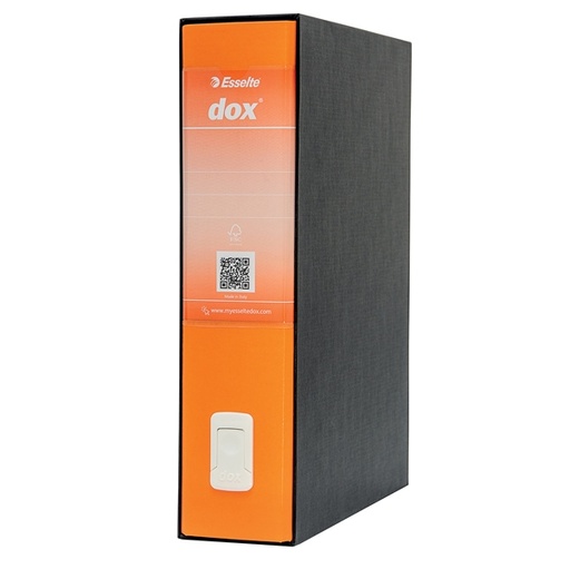 [D53898] Registratore Dox 2 arancio dorso 8cm f.to protocollo Esselte
