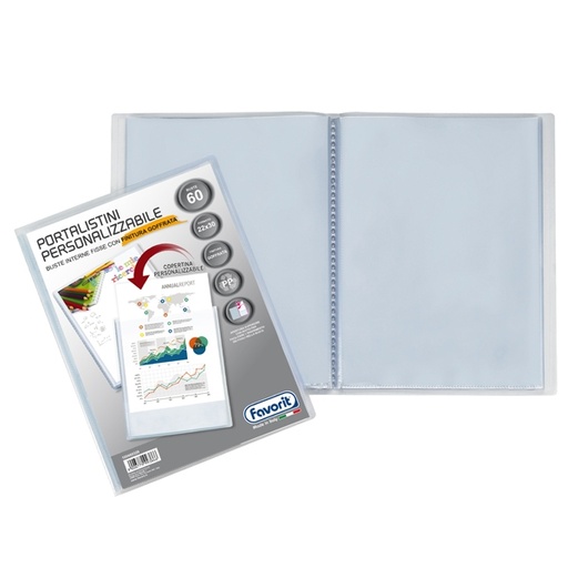 [D53958] PORTALISTINI 22X30-60 PERSONALIZZABILE SPN FAVORIT