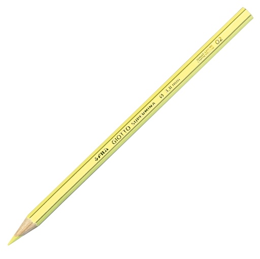 [D54113] Pastello Giotto Supermina monocolore giallo limone 02