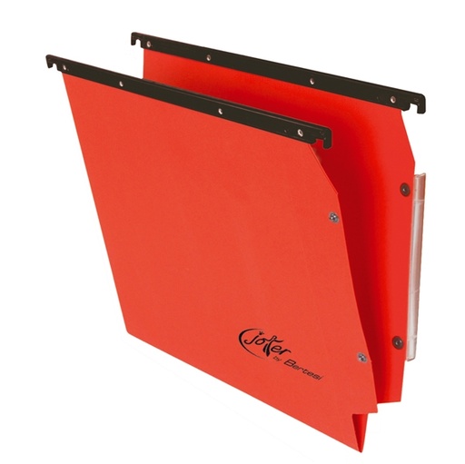 [D54894] CARTELLA SOSPESA ARMADIO 33/V ROSSO JOKER BERTESI