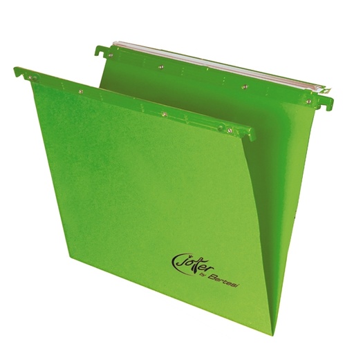 [D54901] CARTELLA SOSPESA CASSETTO 33/V VERDE JOKER BERTESI