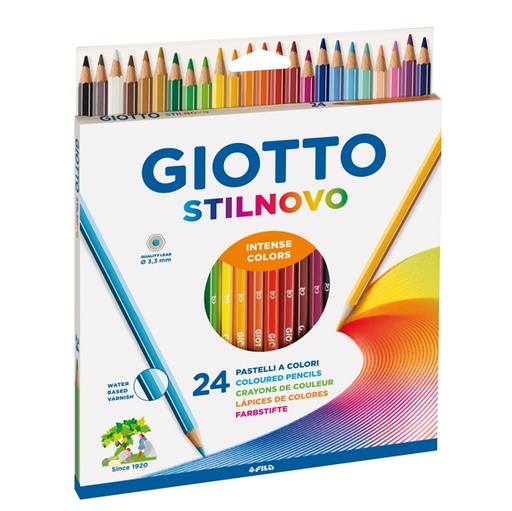 [D55399] ASTUCCIO 24 PASTELLI STILNOVO GIOTTO
