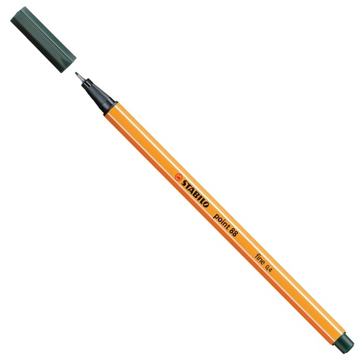 [D56426] PENNARELLO STABILO POINT 88/63 VERDE OLIVA