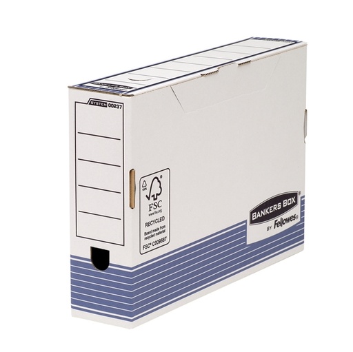 [D56585] SCATOLA ARCHIVIO LEGALE DORSO 83MM BANKERS BOX SYSTEM