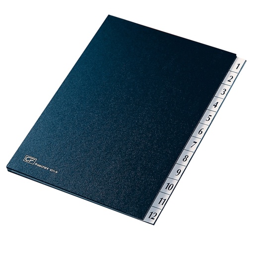 [D56592] MONITORE 1/12 FRASCHINI FORMATO 24X34CM BLU ART. 627-N