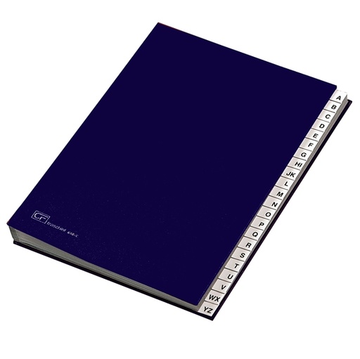 [D56594] MONITORE A/Z FRASCHINI FORMATO 24X34CM BLU ART. 640-E
