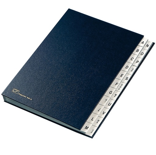 [D56596] MONITORE A/Z FRASCHINI FORMATO 24X34CM BLU ART. 640-D