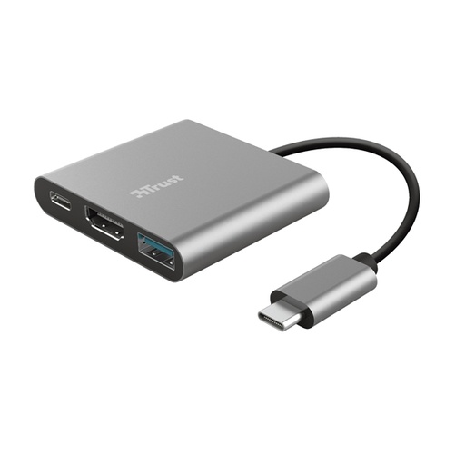 [D93732] Adattatore USB-C multiporta 3-in-1 Dalyx Trust