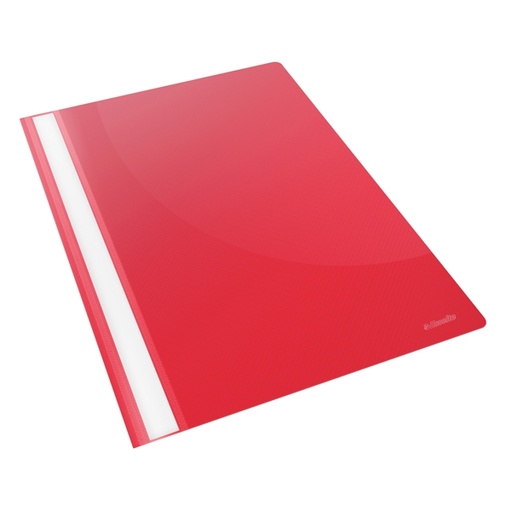 [D56714] CARTELLINA PPL CON FERMAFOGLI 21X29,7 ROSSO REPORT FILE ESSELTE