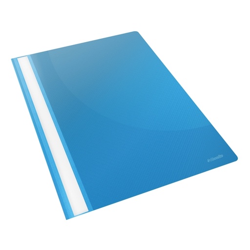 [D56718] CARTELLINA PPL CON FERMAFOGLI 21X29,7 AZZURRO REPORT FILE ESSELTE