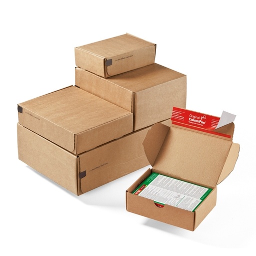 [D57015] SCATOLE SPEDIZIONE MODULBOX 14X10,1X4,3CM AVANA